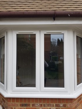 small bay window installed